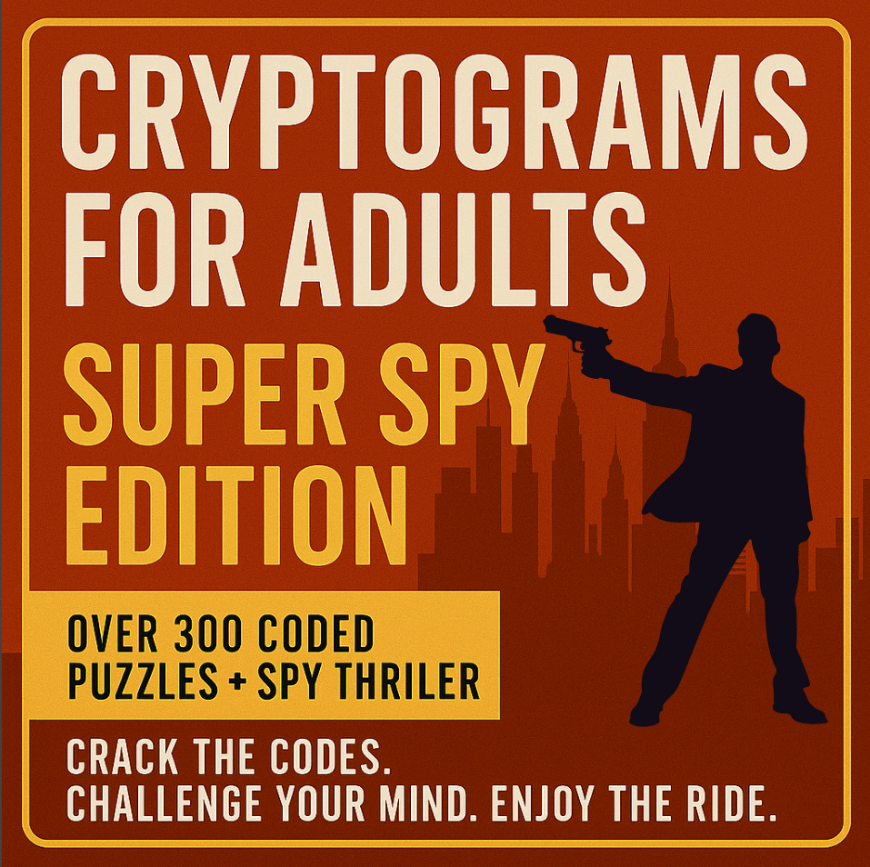 Cryptogram Puzzle Book for Adults